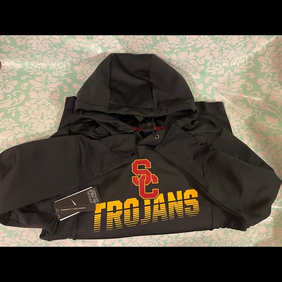 Nike dri fit men’s usc Trojans on field hoodie